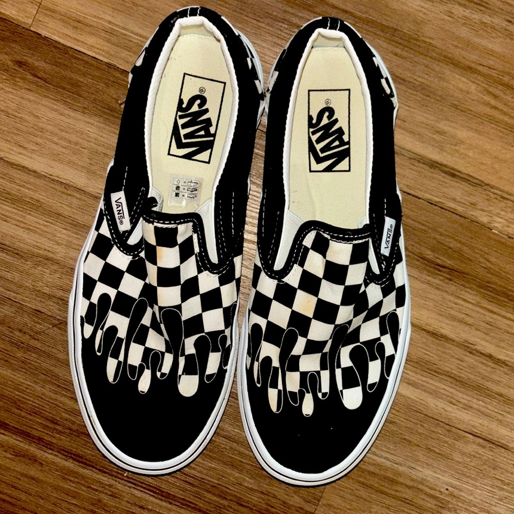 Size 7 slightly worn Vans